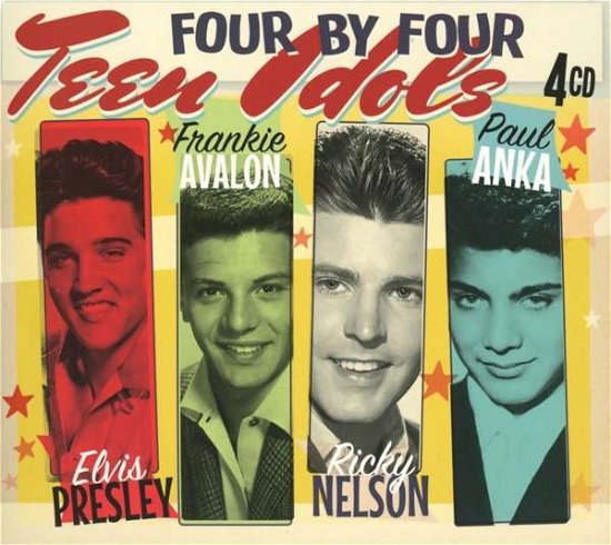 Cover for Elvis Presley / Frankie Avalon / Ricky Nelson / Paul Anka · Teen Idols (CD) (2016)