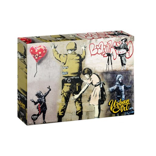 Banksy Graffiti Painter (1000Pc) Puzzle - Banksy - Brætspil - UNIVERSITY GAMES - 5056015085742 - 1. maj 2022