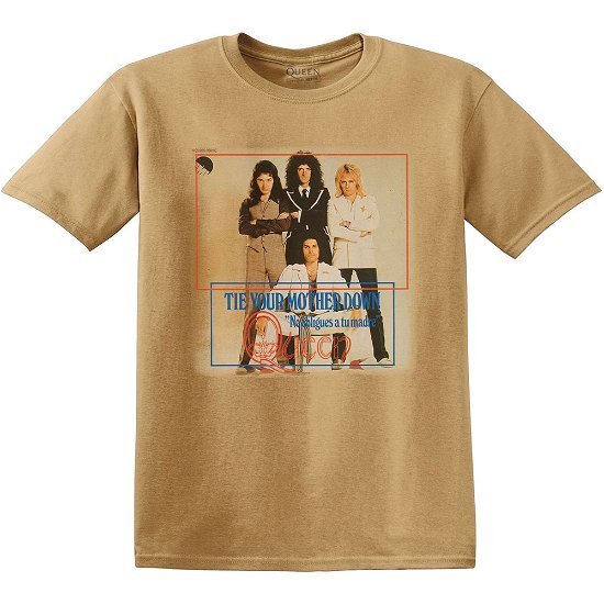 Queen Unisex T-Shirt: Tie Your Mother Down - Queen - Koopwaar -  - 5056368637742 - 