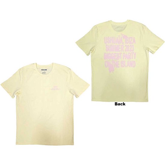 Cover for Calvin Harris · Calvin Harris Unisex T-Shirt: Summer '23 (Back Print &amp; Ex-Tour) (T-shirt) [size S]