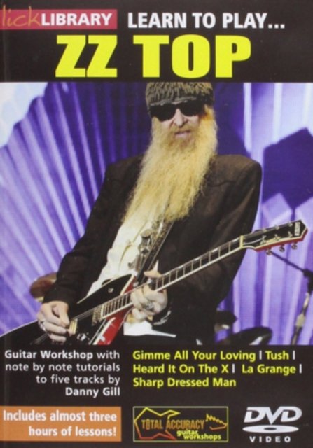 Lick Library Learn To Play Zz Top Gtr Dv - Learn to Play Zz Top - Film - MUSIC SALES LTD - 5060088820742 - 20. oktober 2005