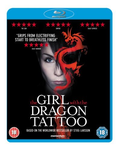 Cover for Girl with the Dragon Tattoo the BD · The Girl With The Dragon Tattoo (Blu-Ray) (2010)