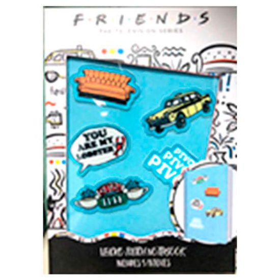 Friends Velcro Notebook With Patches - Friends - Produtos - FRIENDS - 5060718141742 - 15 de agosto de 2020