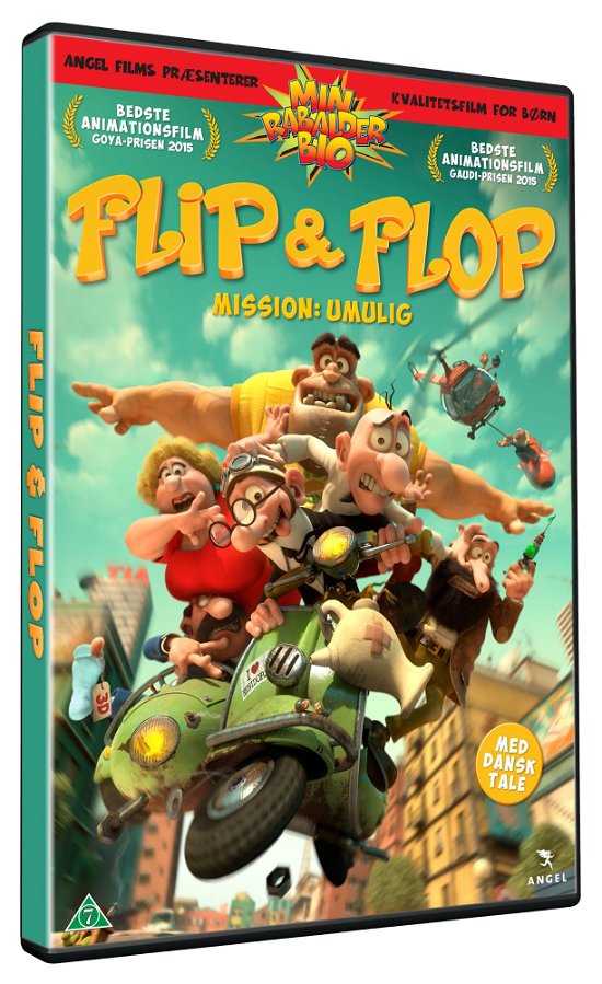 Flip & Flop - Mission Umulig - Flip & Flop - Filme -  - 5712976000742 - 8. Februar 2018