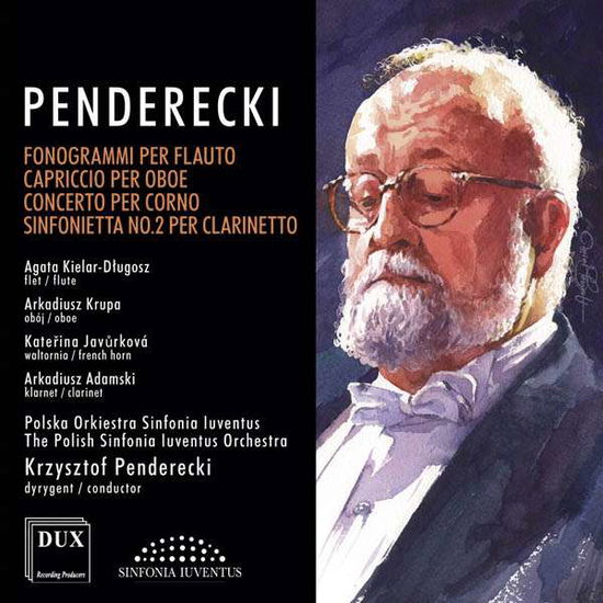 Cover for Penderecki / Kielar-dlugosz / Krupa · Penderecki: Concertos for Wind Instruments (CD) [Limited edition] (2016)