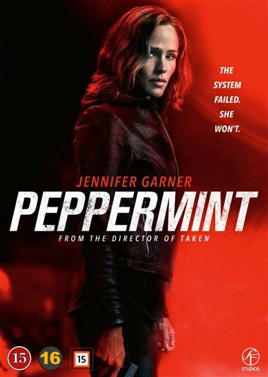 Cover for Jennifer Garner · Peppermint (DVD) (2019)