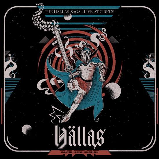 Cover for Hallas Saga · Live At Cirkus (CD) (2023)