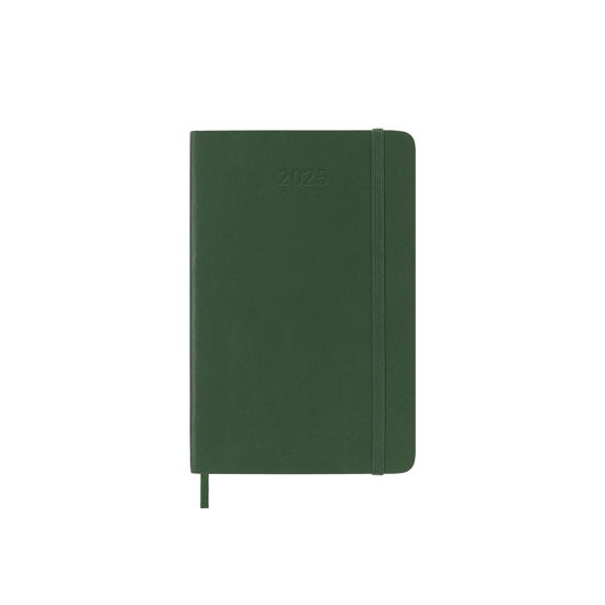 Cover for Moleskine · Moleskine 2025 12-Month Weekly Pocket Softcover Notebook: Myrtle Green (Paperback Bog) (2024)