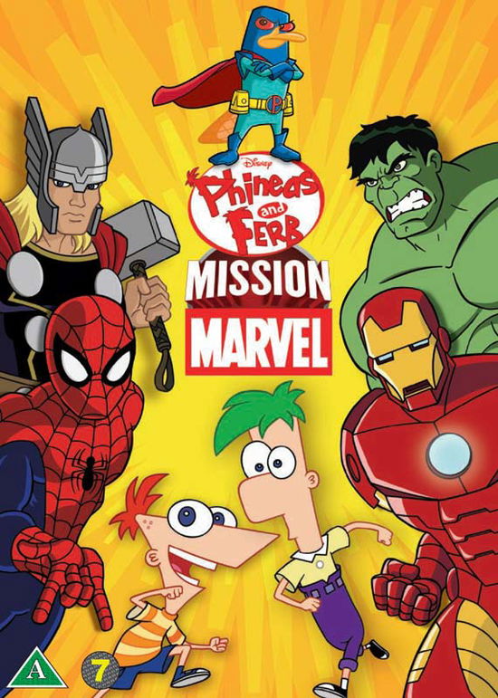 Cover for Phineas &amp; Ferb · Mission Marvel (DVD) (2013)