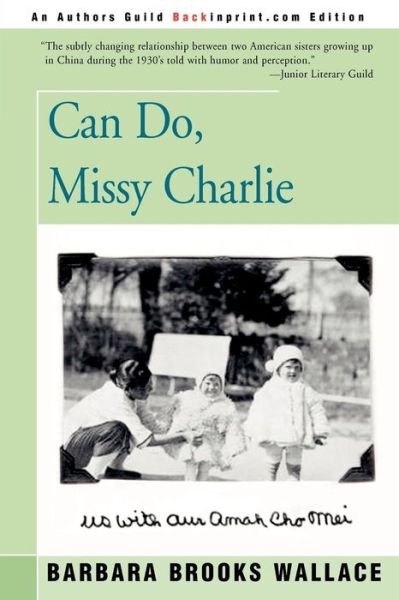 Cover for Barbara Brooks Wallace · Can Do, Miss Charlie (Paperback Bog) (2000)