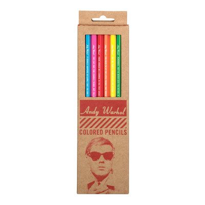 Warhol Philosophy 2.0 Colored Pencils - Andy Warhol - Merchandise - Galison - 9780735349742 - 16. Januar 2017
