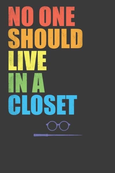 Cover for Frozen Cactus Designs · No One Should Live In A Closet (Paperback Book) (2019)