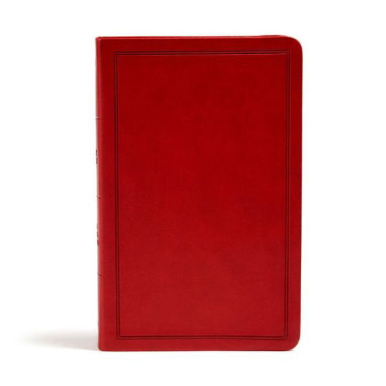 Cover for Holman Bible Publishers · KJV Deluxe Gift Bible, Burgundy LeatherTouch (Book) (2020)