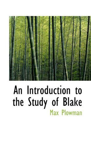 Cover for Max Plowman · An Introduction to the Study of Blake (Paperback Book) (2009)