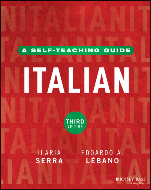 Cover for Serra, Ilaria (Florida Atlantic University) · Italian: A Self-Teaching Guide (Paperback Book) (2025)