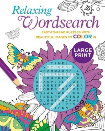 Cover for Eric Saunders · Relaxing Large Print Wordsearch (N/A) (2022)