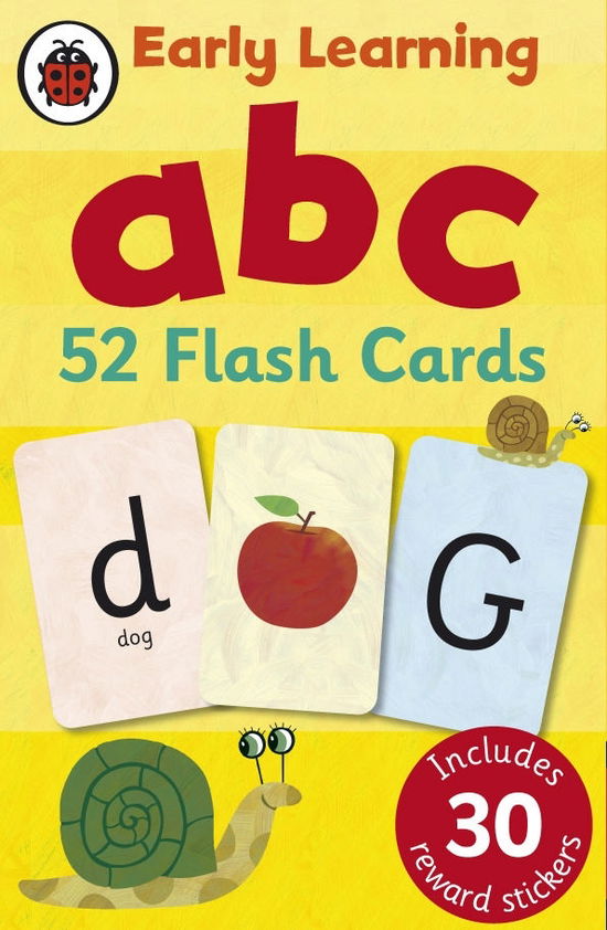 Ladybird Early Learning: ABC flash cards - Ladybird - Książki - Penguin Random House Children's UK - 9781409302742 - 7 maja 2009