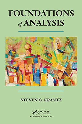 Cover for Steven G. Krantz · Foundations of Analysis (Hardcover Book) (2014)