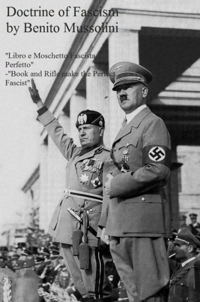 Cover for Benito Mussolini · The Doctrine of Fascism (Paperback Book) (2016)