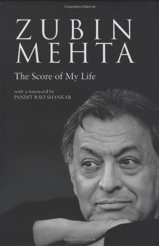Cover for Zubin Mehta · Zubin Mehta: The Score of My Life - Amadeus (Hardcover Book) (2009)
