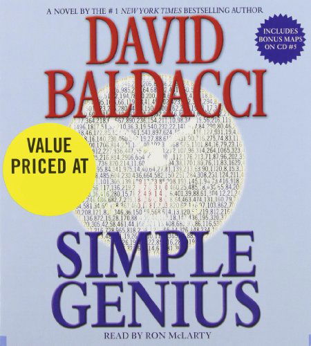 Cover for David Baldacci · Simple Genius (Audiobook (CD)) [Abridged edition] (2008)