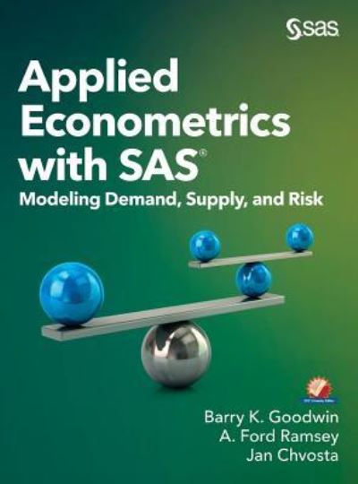 Cover for Barry K Goodwin · Applied Econometrics with SAS (Hardcover Book) (2019)