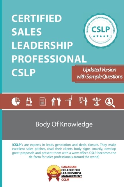 Cover for CCLM Canada · Certified Sales Leadership Professional CSLP Body of Knowledge (Paperback Book) (2020)