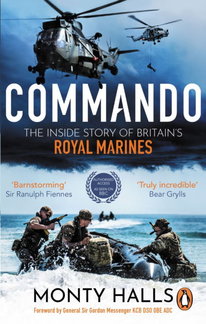 Cover for Monty Halls · Commando: The Inside Story of Britain’s Royal Marines (Paperback Book) (2023)