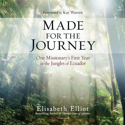 Cover for Elisabeth Elliot · Made for the Journey Lib/E (CD) (2019)