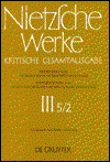 Cover for Friedrich Nietzsche · Nietzsche Werke (Gebundenes Buch) (1996)