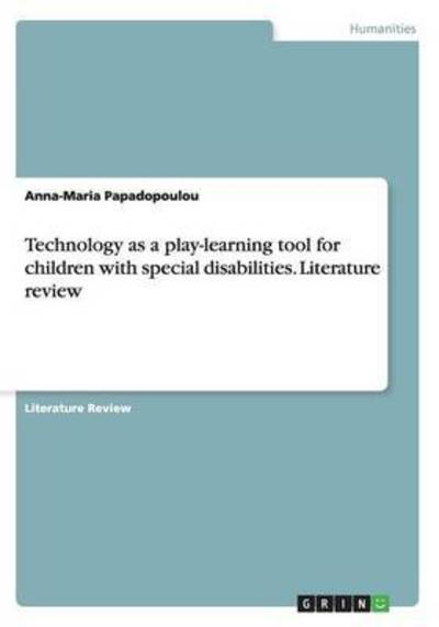 Cover for Papadopoulou · Technology as a play-learn (Book) (2015)