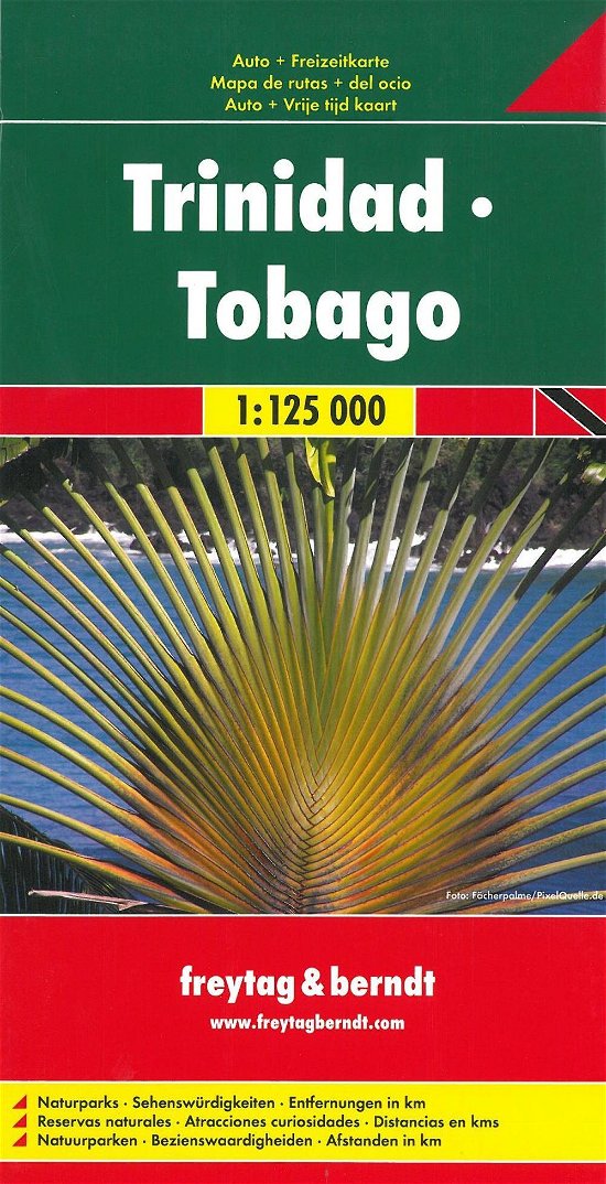 Cover for Freytag-berndt Und Artaria Kg · Freytag Berndt Autokt. Trinidad,tobago (Map) (2006)