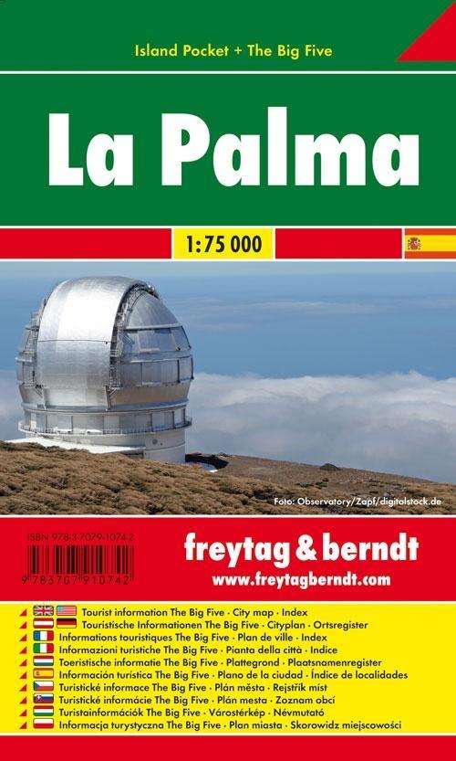 Cover for Freytag &amp; Berndt · Freytag &amp; Berndt: Freytag &amp; Berndt Island Pocket + The Big Five La Palma (Hardcover Book) (2015)