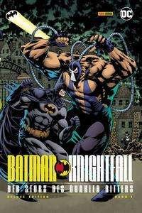 Cover for Doug Moench · Batman: Knightfall - Der Sturz des Dunklen Ritters (Gebundenes Buch) [Deluxe edition] (2021)