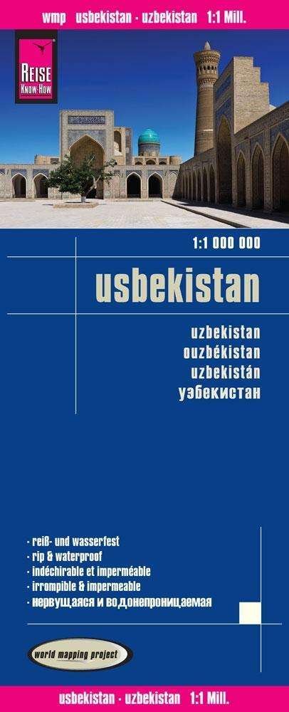 Uzbekistan (1:1.000.000) - Reise Know-How - Bøker - Reise Know-How Verlag Peter Rump GmbH - 9783831772742 - 17. september 2018