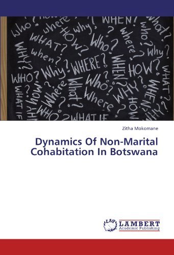 Cover for Zitha Mokomane · Dynamics of Non-marital Cohabitation in Botswana (Taschenbuch) (2011)