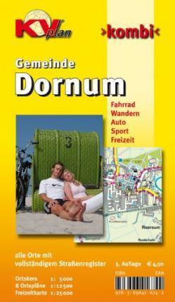 Cover for KommunalVerlag · Dornum, KVplan, Radkarte / Freizeitkarte / Stadtplan, 1:25.000 / 1:12.500 / 1:5.000 (Map) (2012)