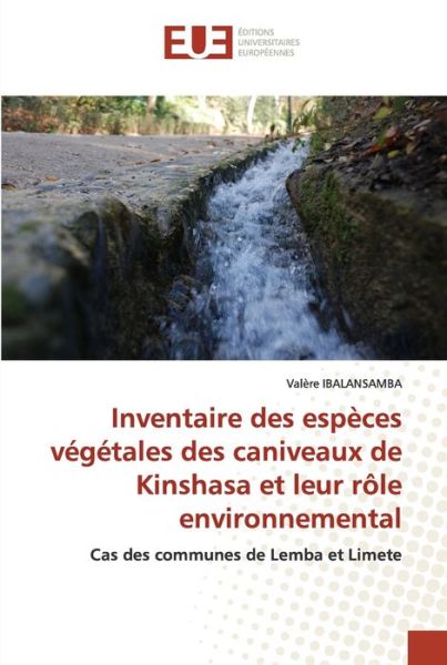 Cover for Valere Ibalansamba · Inventaire des especes vegetales des caniveaux de Kinshasa et leur role environnemental (Paperback Book) (2021)