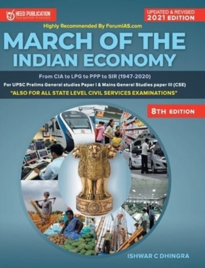 Cover for I C Dhingra · March of the indian economy (Paperback Bog) (2020)