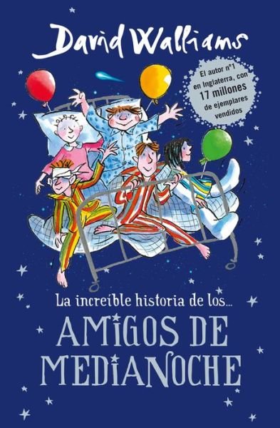 Cover for David Walliams · Amigos de medianoche (Hardcover Book) (2017)