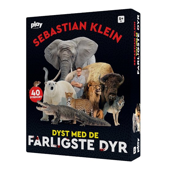 Cover for Sebastian Klein · Dyst med de farligste dyr (GAME) [1st edition] (2023)