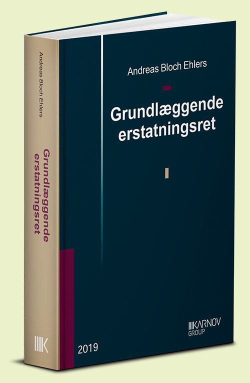 Cover for Andreas Bloch Ehlers · Grundlæggende erstatningsret (Sewn Spine Book) [1. Painos] (2019)