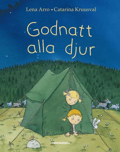 Godnatt alla djur - Lena Arro - Książki - Rabén & Sjögren - 9789129655742 - 4 września 2002