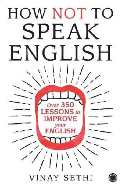 Cover for Vinay Sethi · How Not to Speak English (Paperback Book) (2018)