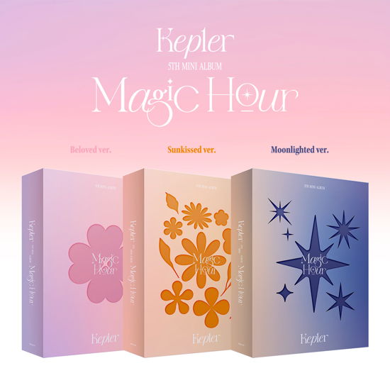 Magic Hour - 5th Mini Album - KEP1ER - Musiikki - Wakeone - 9951160552742 - lauantai 30. syyskuuta 2023