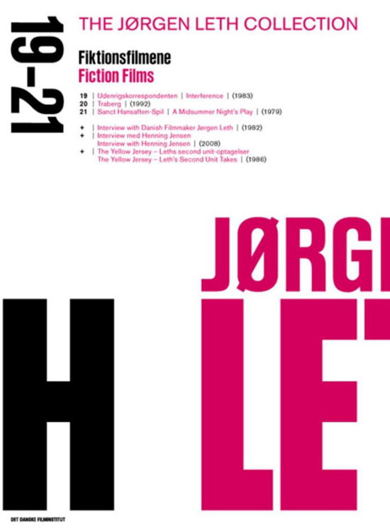 Cover for Jørgen Leth · Boks 4 - Fiktionsfilmene (DVD) (2008)