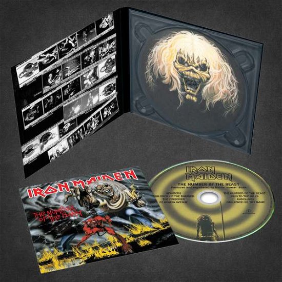 Cover for Iron Maiden · The Number of The Beast (CD) [Remastered edition] [Digipak] (2018)