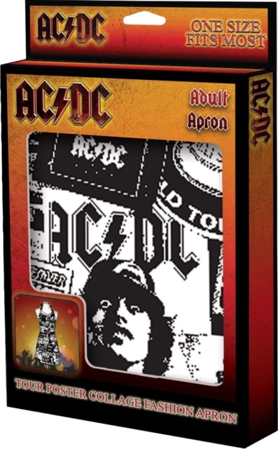 Ac/Dc Black & White Apron - AC/DC - Merchandise - AC/DC - 0674449044743 - 