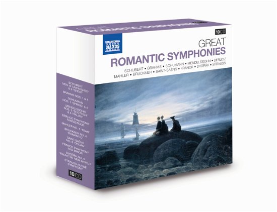 Great Romantic Symphonies - Various Composers - Musiikki - NAXOS REGULAR - 0730099105743 - maanantai 7. toukokuuta 2012