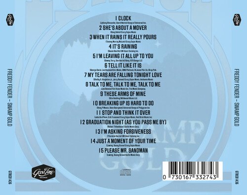 Cover for Freddy Fender · Swamp Gold (CD) (2023)